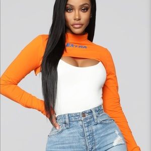 FashionNova Extra Cropped Top